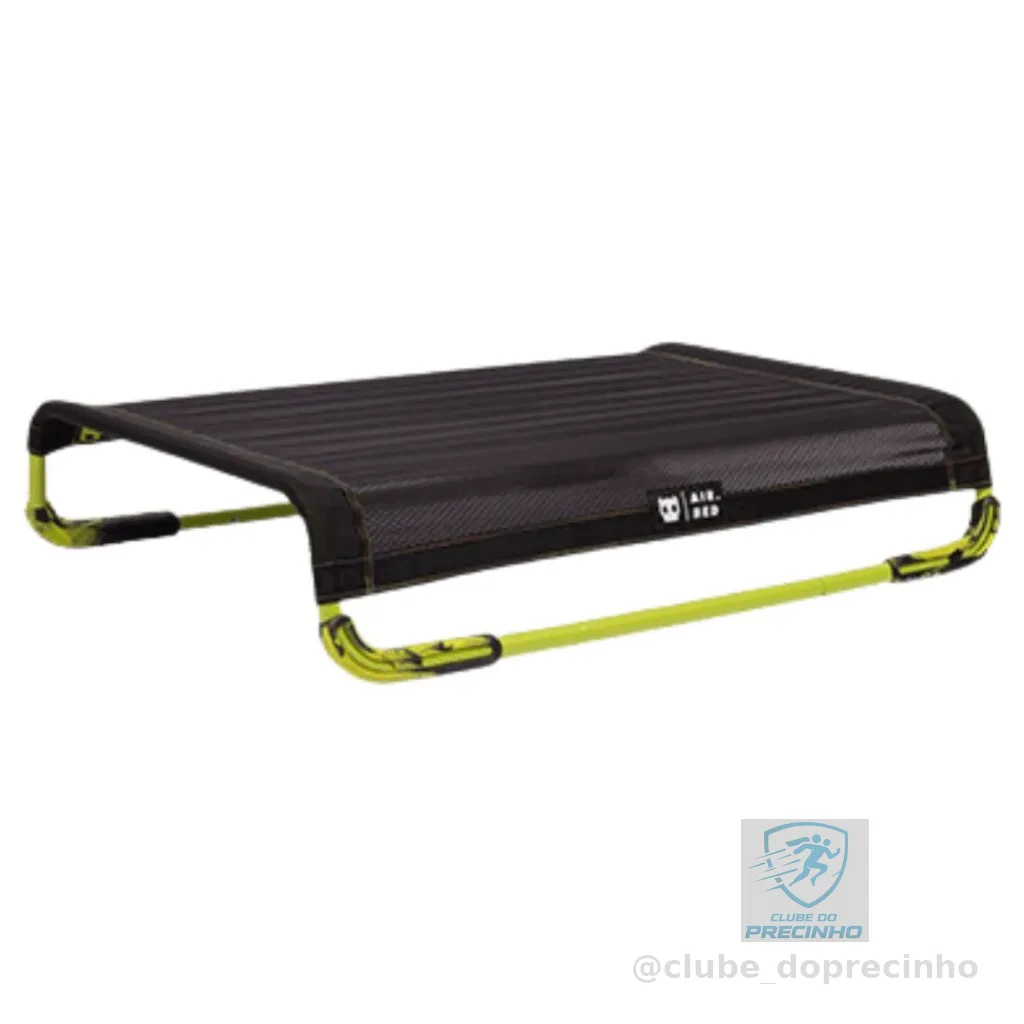 Cama Elevada Zee Dog Air Bed Preta Para Cães Conforto e Alegria