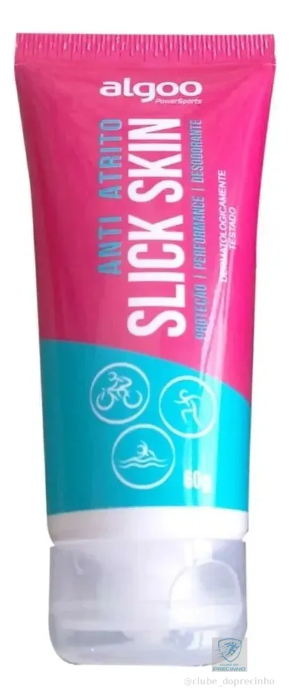 Creme Anti Atrito Gel Slick Skin Bike Corrida Esportes 60g