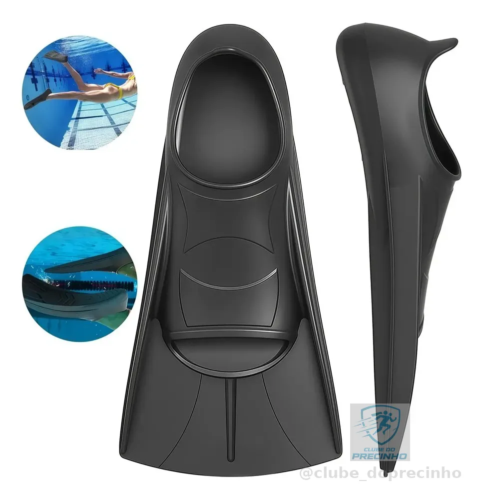 Nadadeira Natação Pé Pato Natação Treino Força Bodyboard G/41-43 G