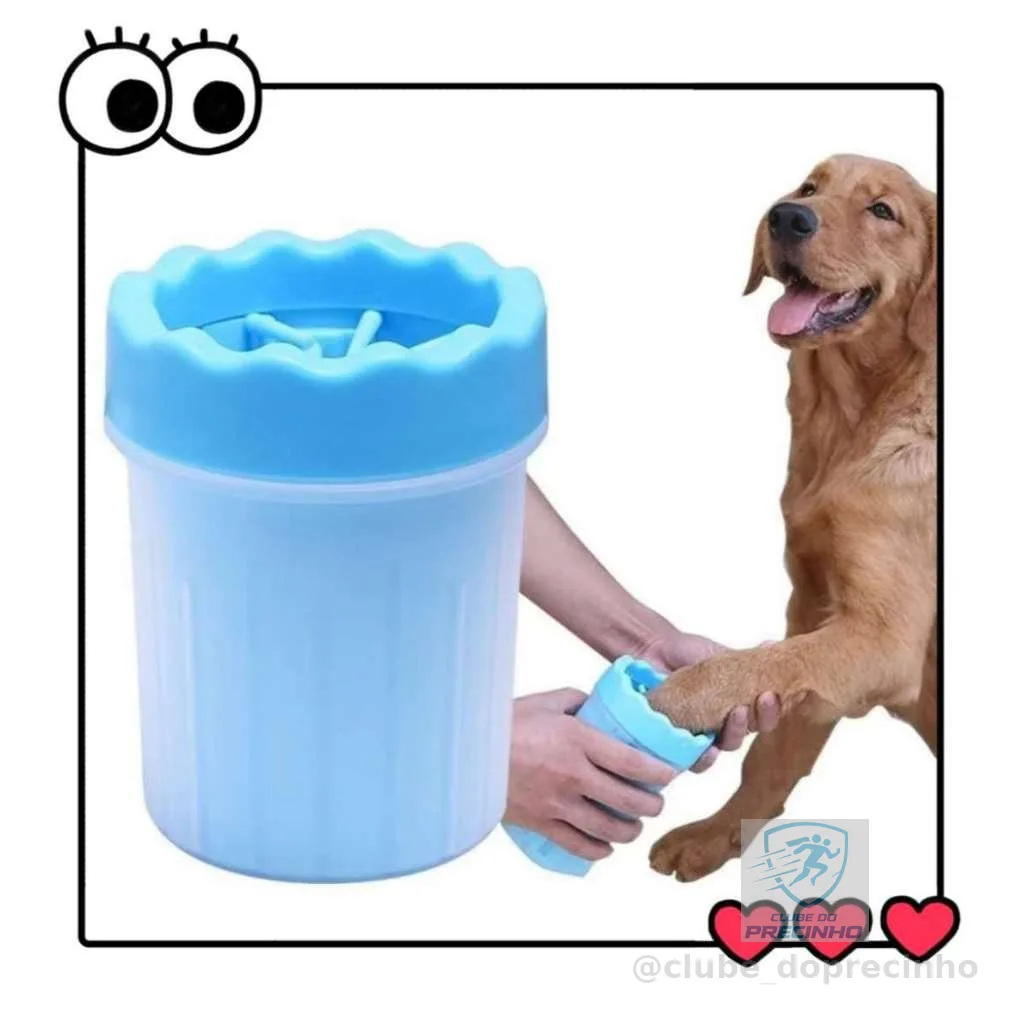 Limpa Patas Cachorro De Animais Em Silicone Pets Copo Limpador Banho Lava Pata Pet Cachorros Cão