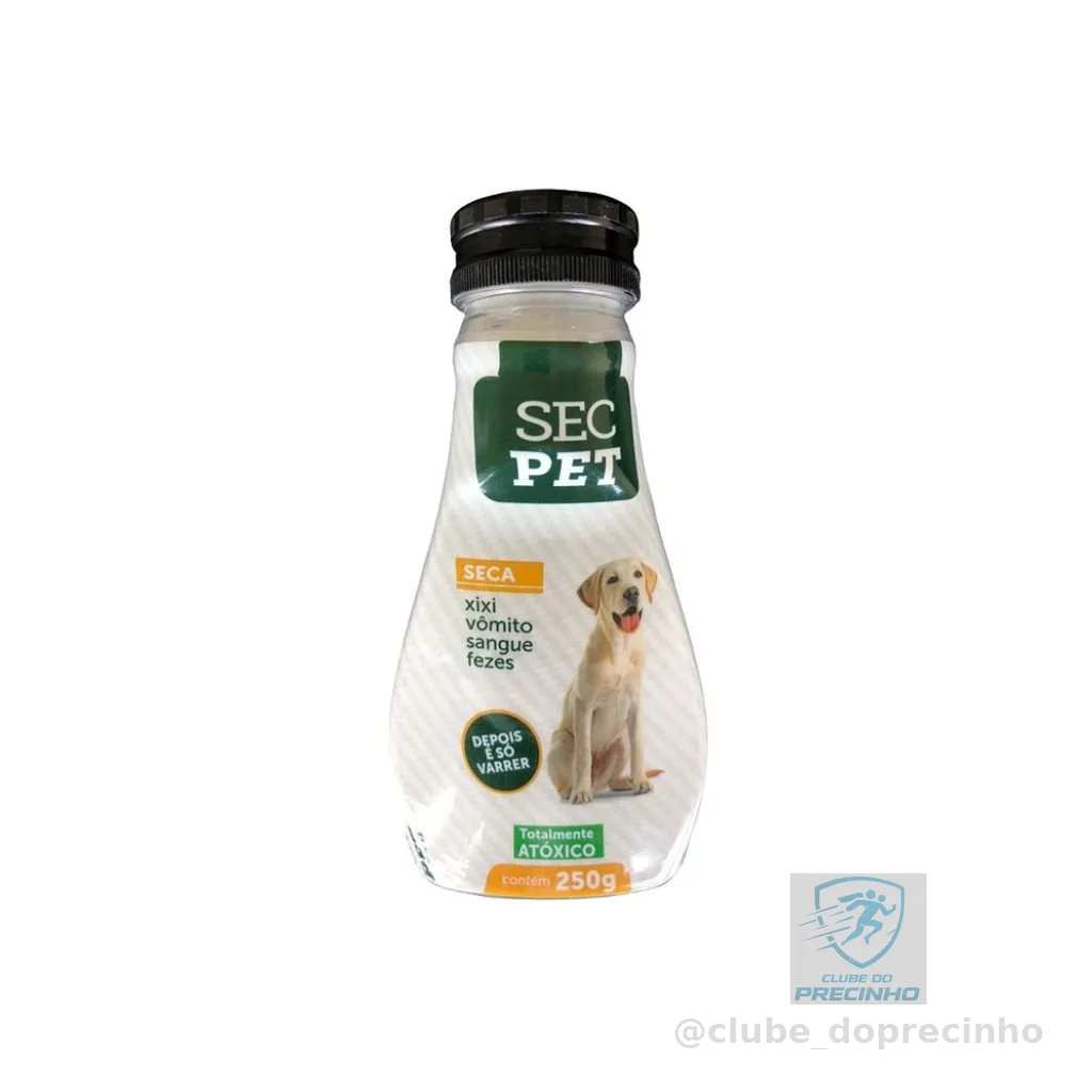 Pó Absorvente Seca Xixi Cachorro Gato Cat Society Secpet - 250g