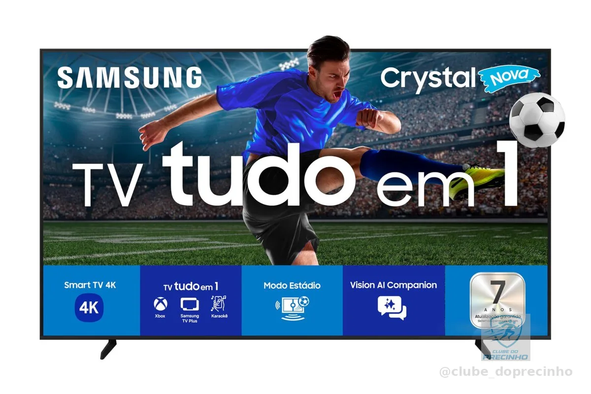 Samsung Smart TV 75" Crystal UHD 4K U8100F 2025