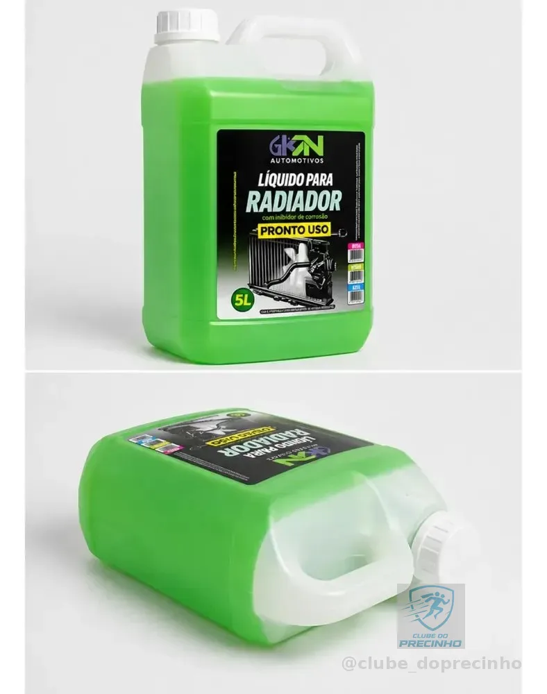Aditivo Liquido Radiador Kn 5l Pronto Us Verde Anticorrosivo Verde