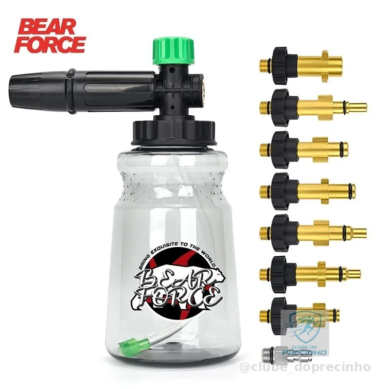Snow Foam Universal 1/4 Conector Rápido Snow Foam Bear Force Profissional