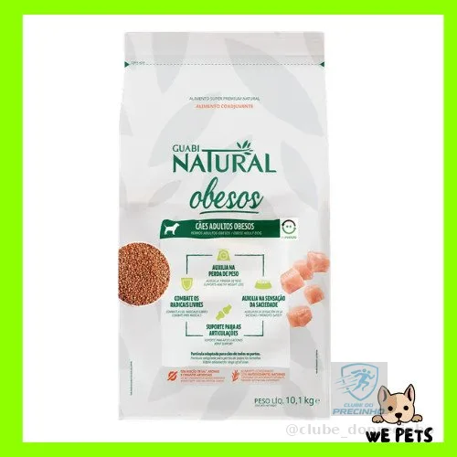 Ração 10,1kg Guabi Natural para Cães Obesos de todos os Tamanhos