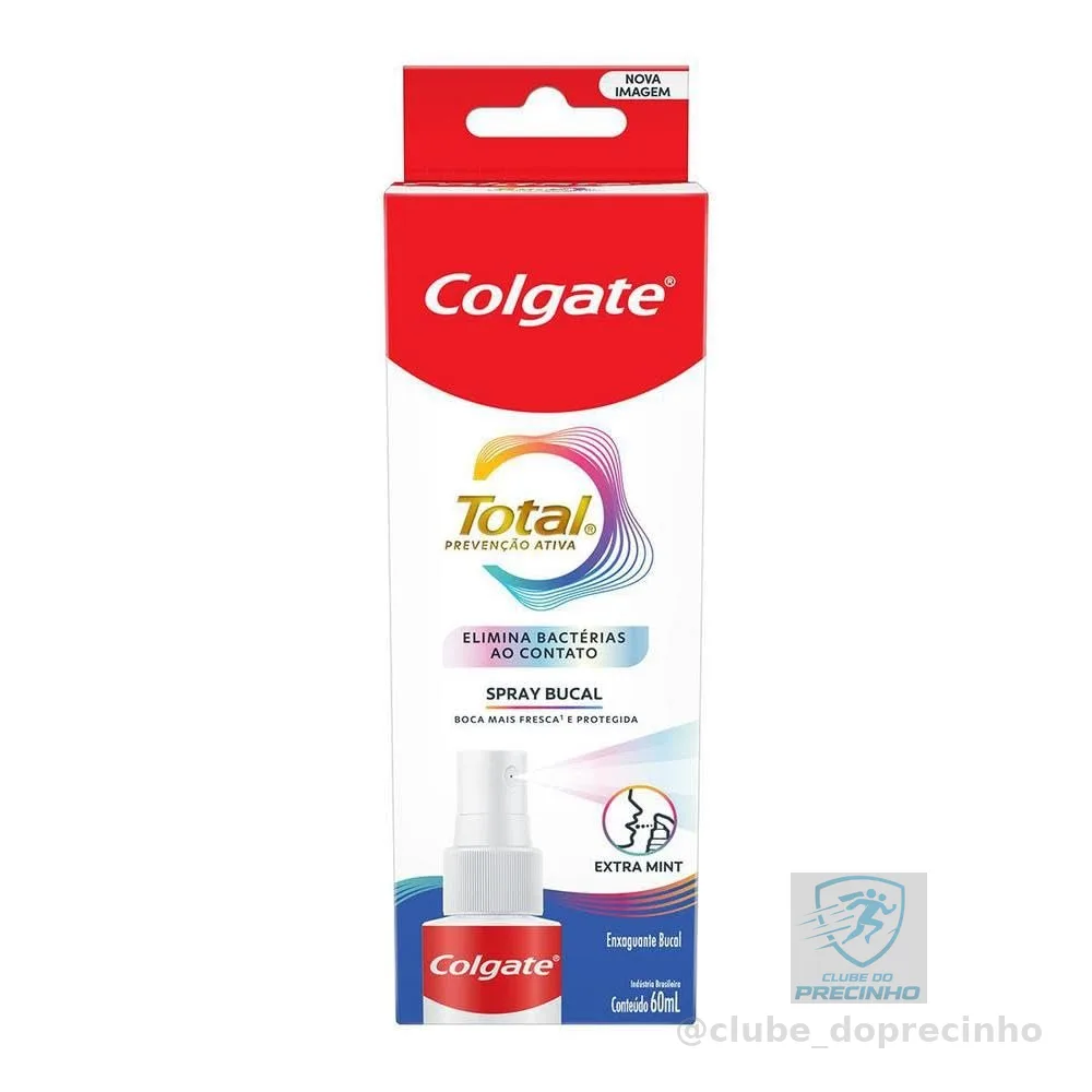 Colgate Total Spray Bucal Antibacteriano Refrescante, 60ml
