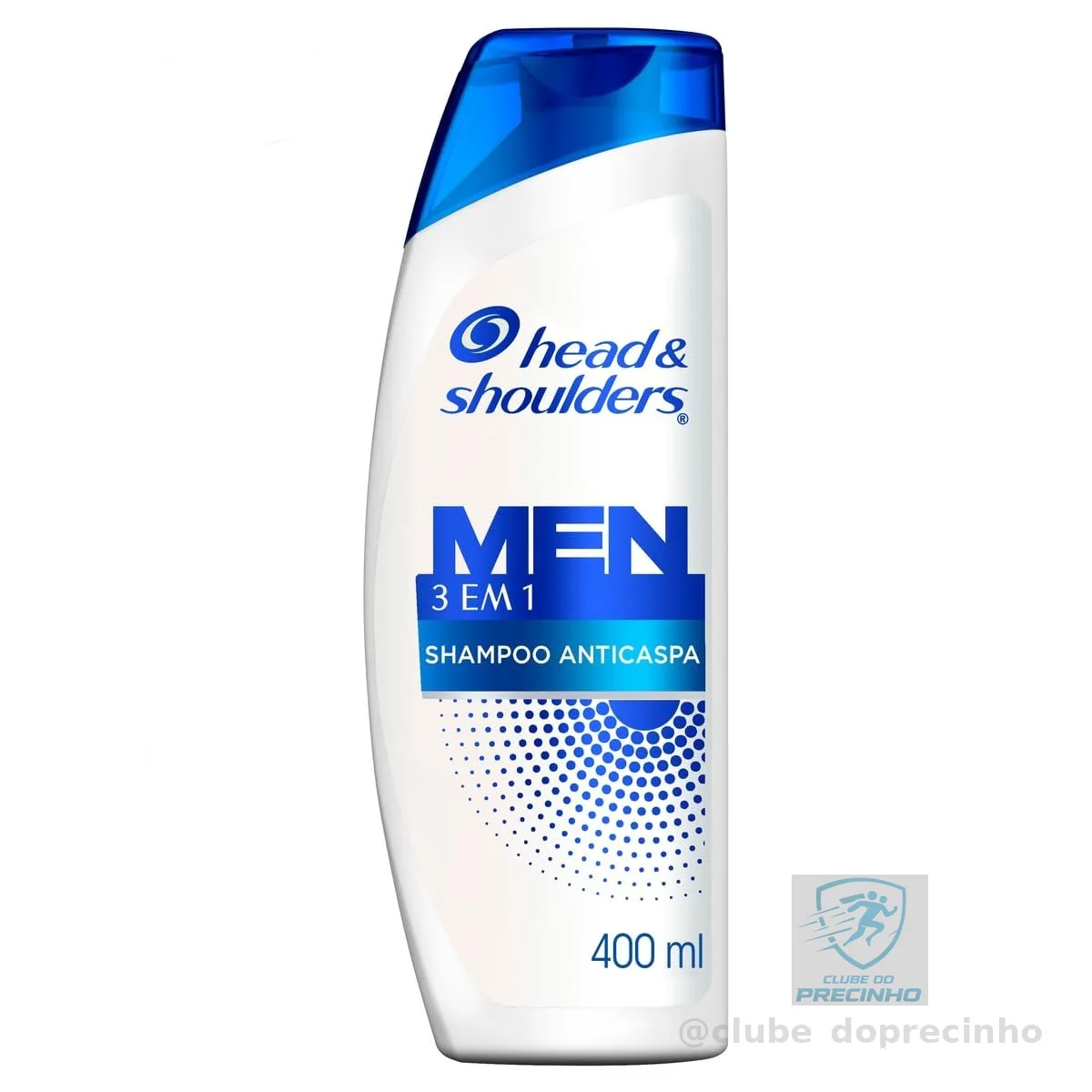 Head & Shoulders Shampoo Anticaspa Men 3 em 1, 400 ml