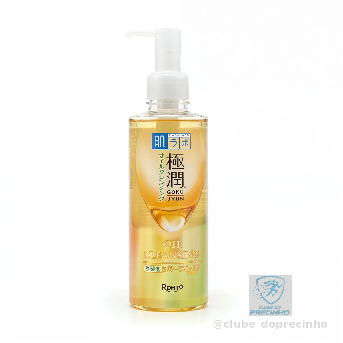 Hada Labo® Gokujyun Oil Cleasing - Óleo de limpeza facial demaquilante com Ácido Hialurônico 200ml