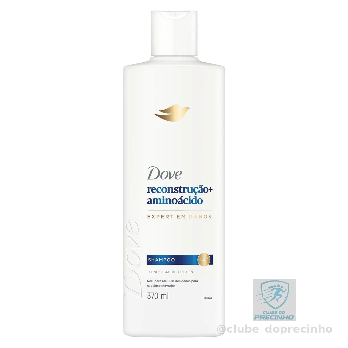 Dove Shampoo Reconstrução + Aminoácido 370ml