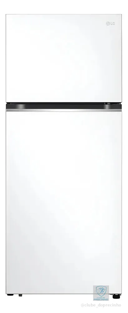 Geladeira LG Frost Free Inverter 375l Duplex Gn-b372pqw2 Cor Branco