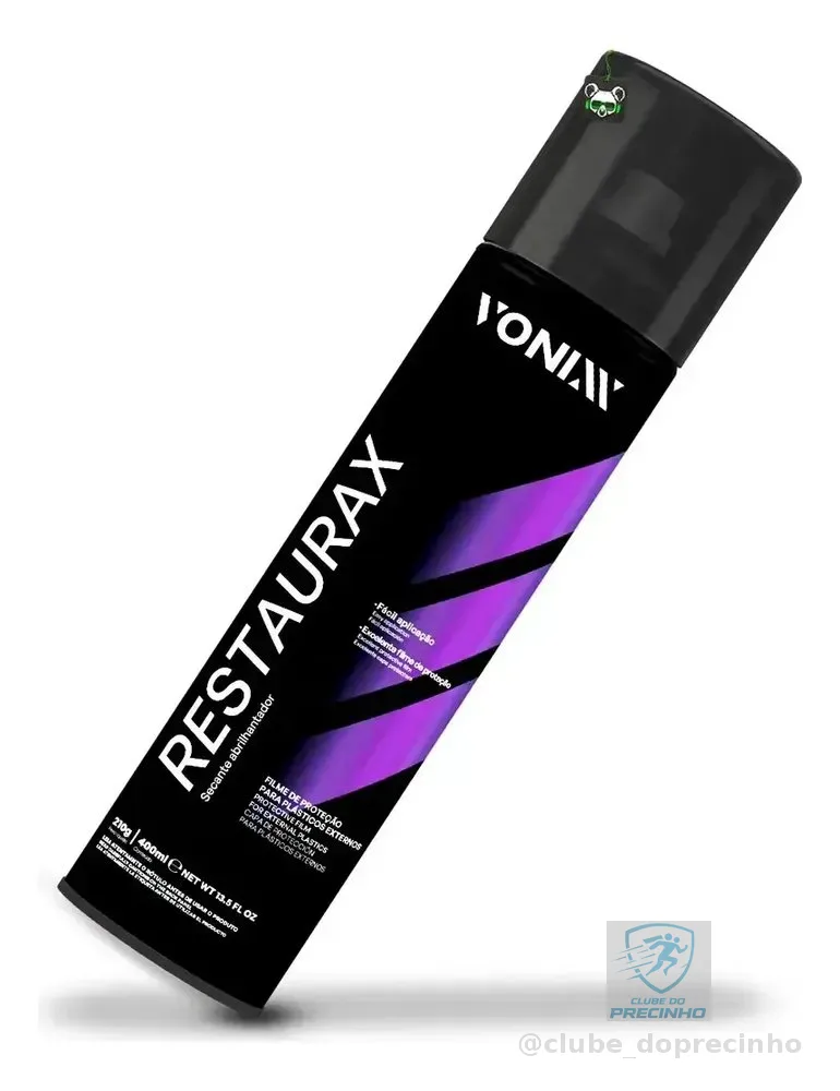 Vonixx Automotiva RESTAURAX SPRAY 400ML restaurador