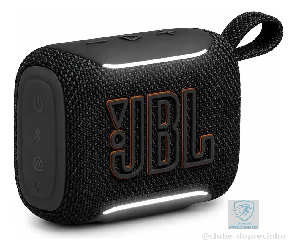 Caixa Som Jbl Go 5 Bluetooth Portátil Prova Dágua Preto