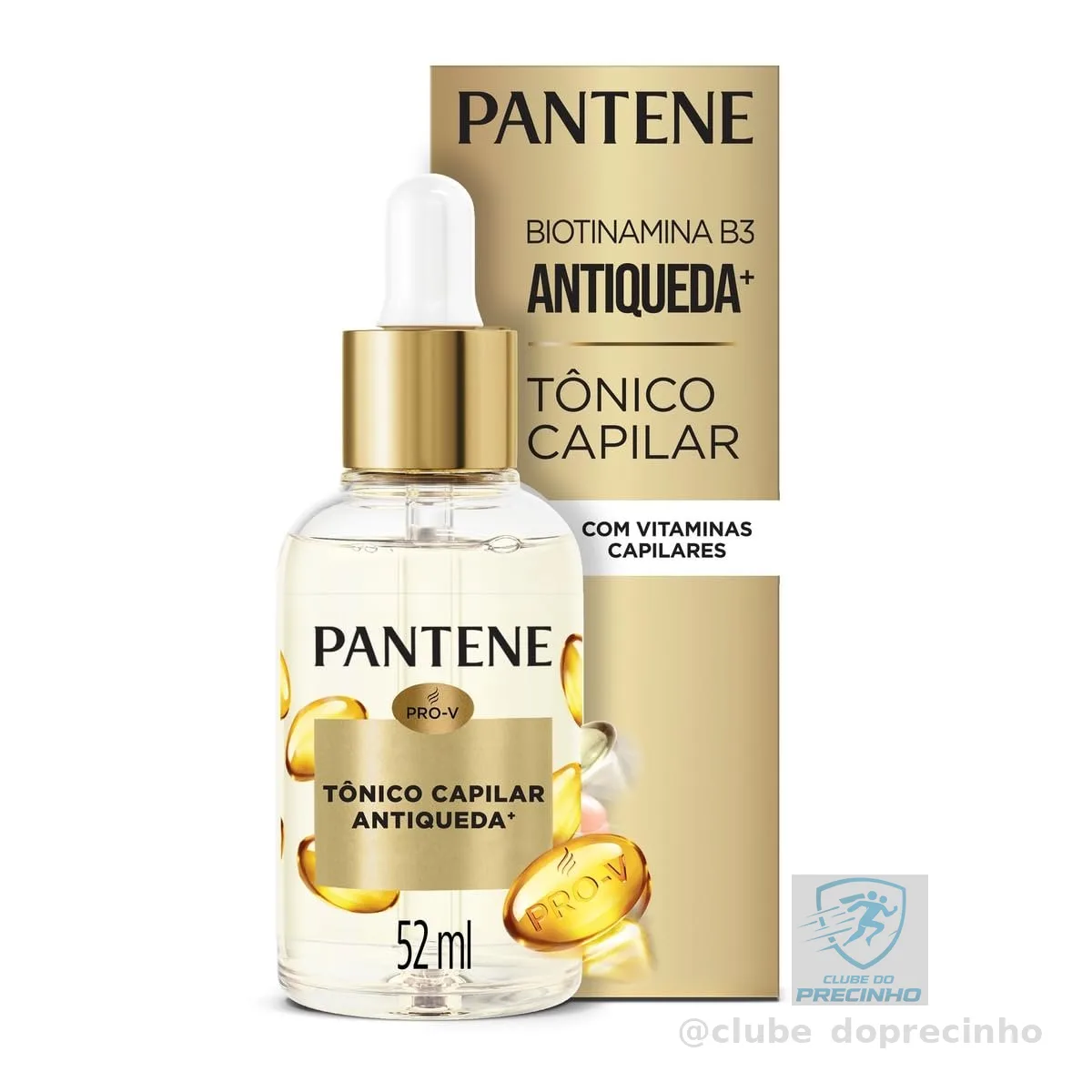 Pantene Pro-V Tônico Capilar Biotinamina B3 Antiqueda e Nutrição 52 ml