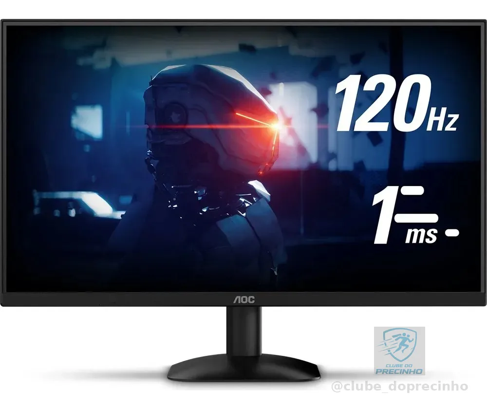 Monitor AOC 27" 120Hz 1ms Gaming IPS Adaptive-Sync 27B35H Preto