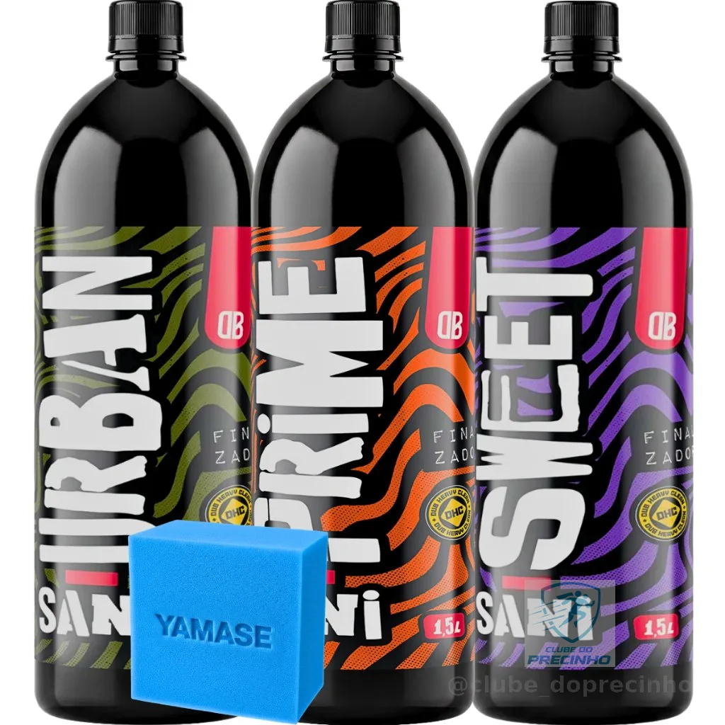 Kit 3 Sanitizante Finalizador Dub Boyz 1,5L