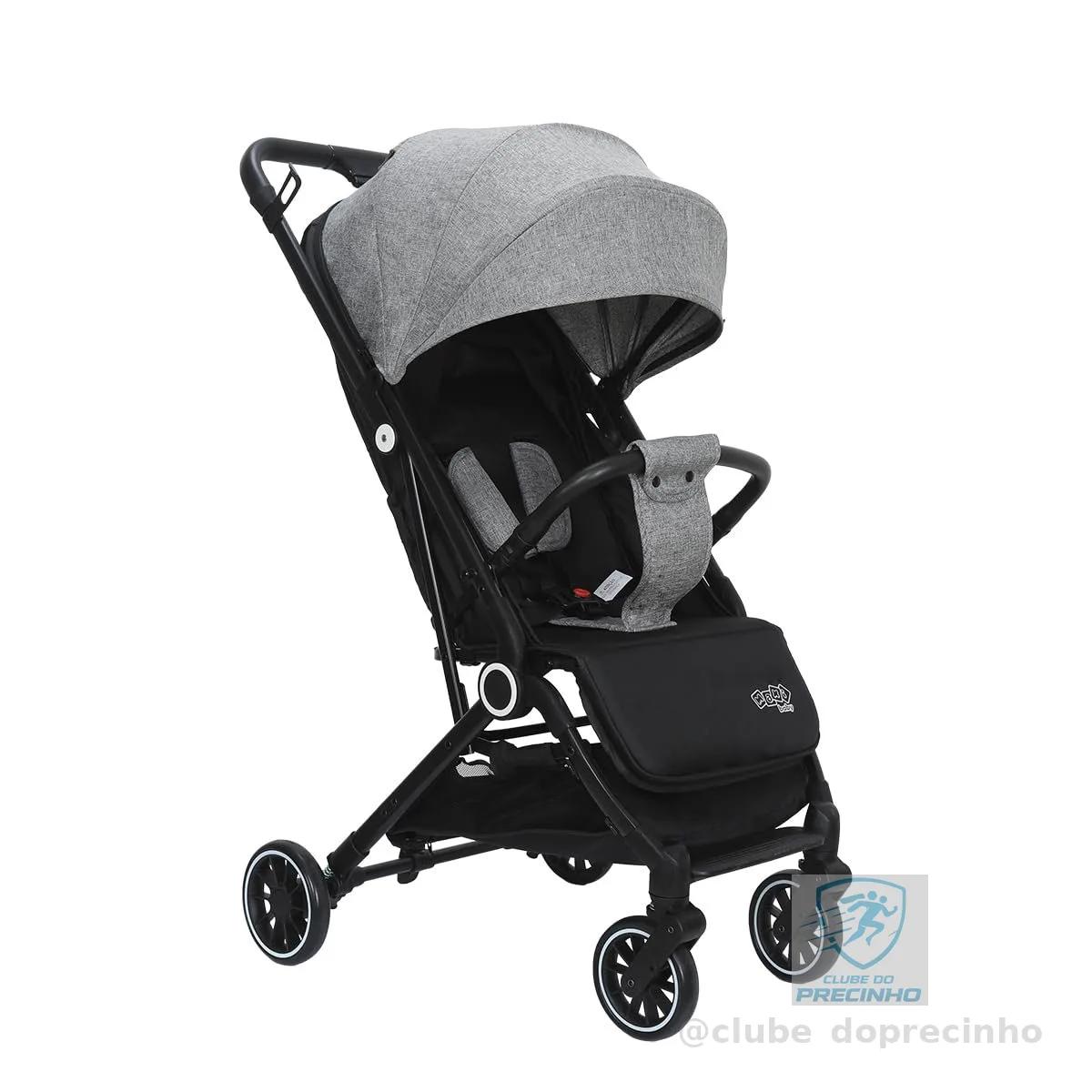 Carrinho de Bebê Passeio Vira Berço NIVI Maxi Baby (Cinza)