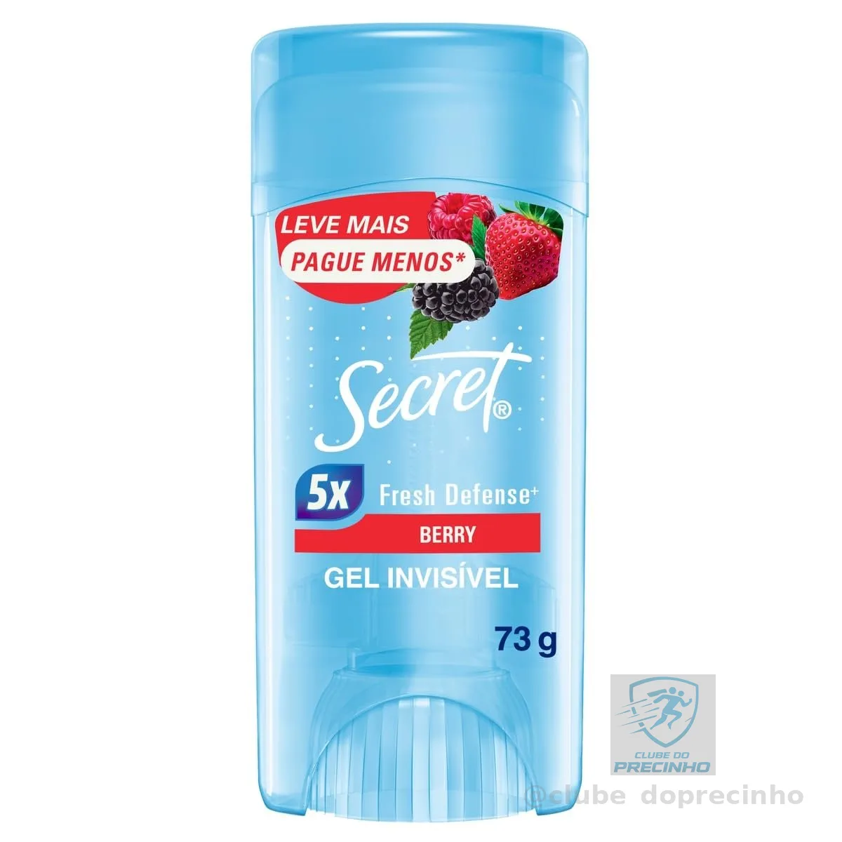 Secret Desodorante Antitranspirante em Gel Berry 73g