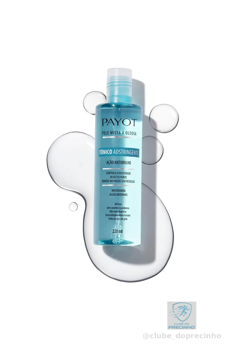 Tônico Adstringente PAYOT Pele Mista a Oleosa - 220 ml