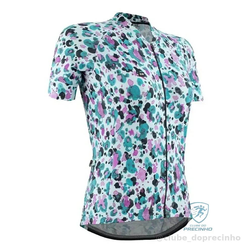 Camisa De Ciclismo Marcio May Funny Aquarela Feminina Verde