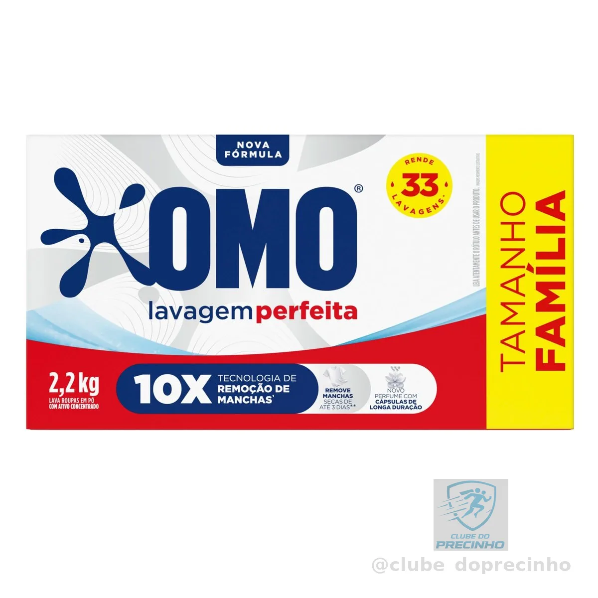 OMO Sabão Em Pó Lavagem Perfeita 2.2Kg