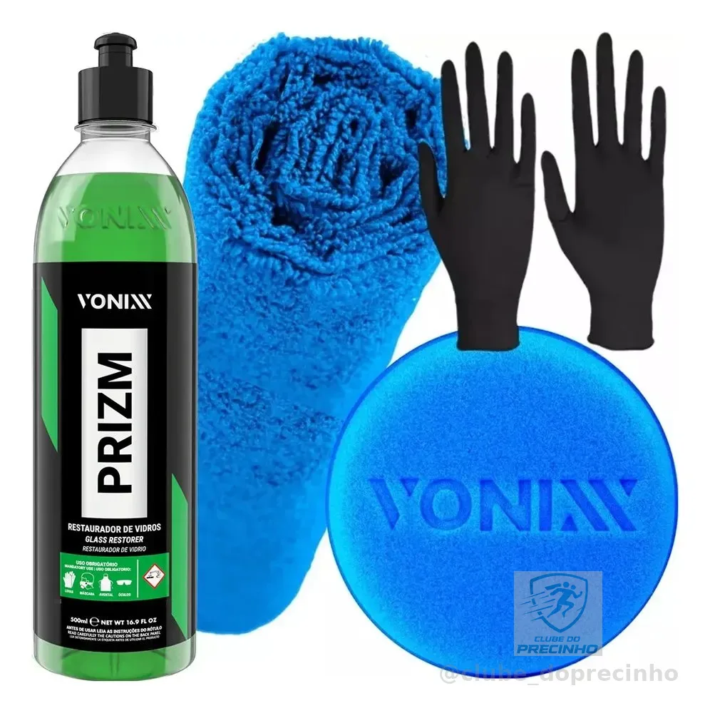 Vonixx Prizm Removedor de Chuva Acida Mancha Vidros Restaurador de Vidros