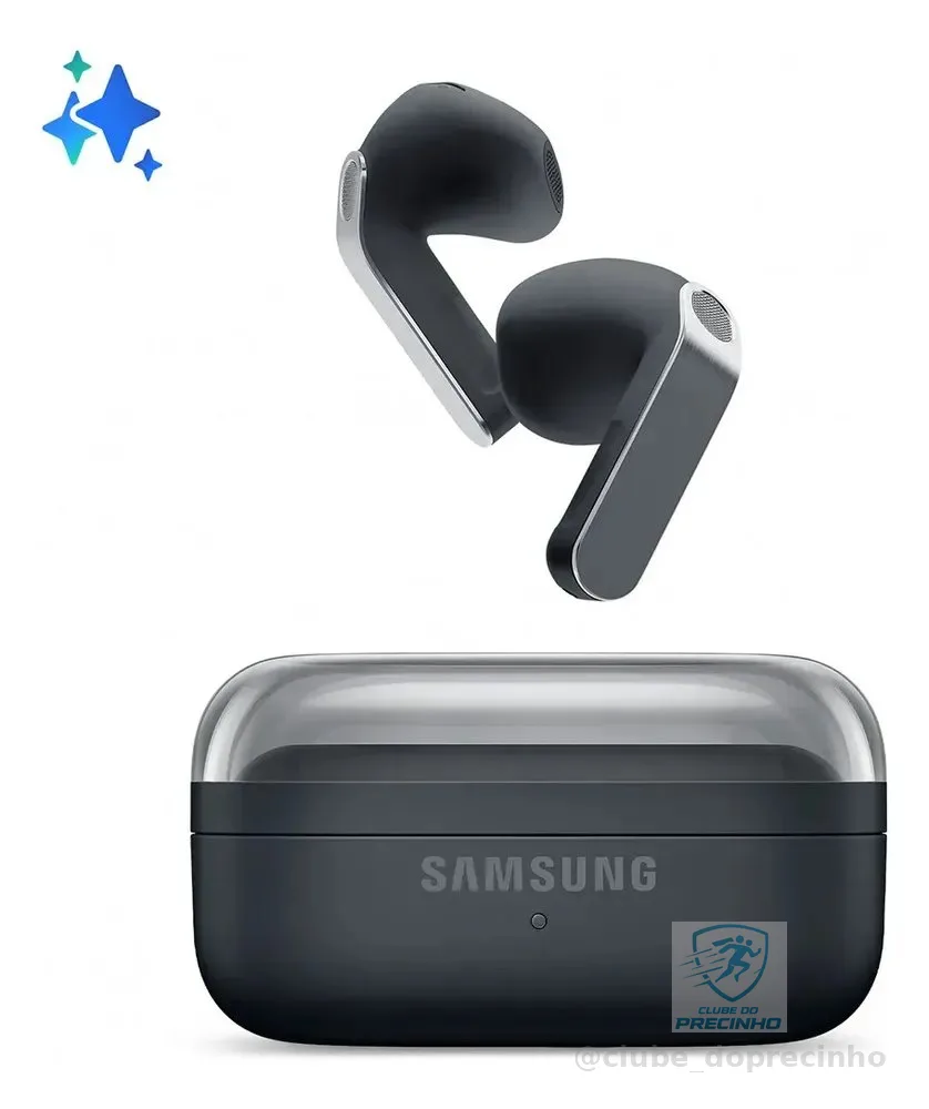 Fone de ouvido in-ear sem fio Samsung galaxy Galaxy Buds4 SM-R540N preto