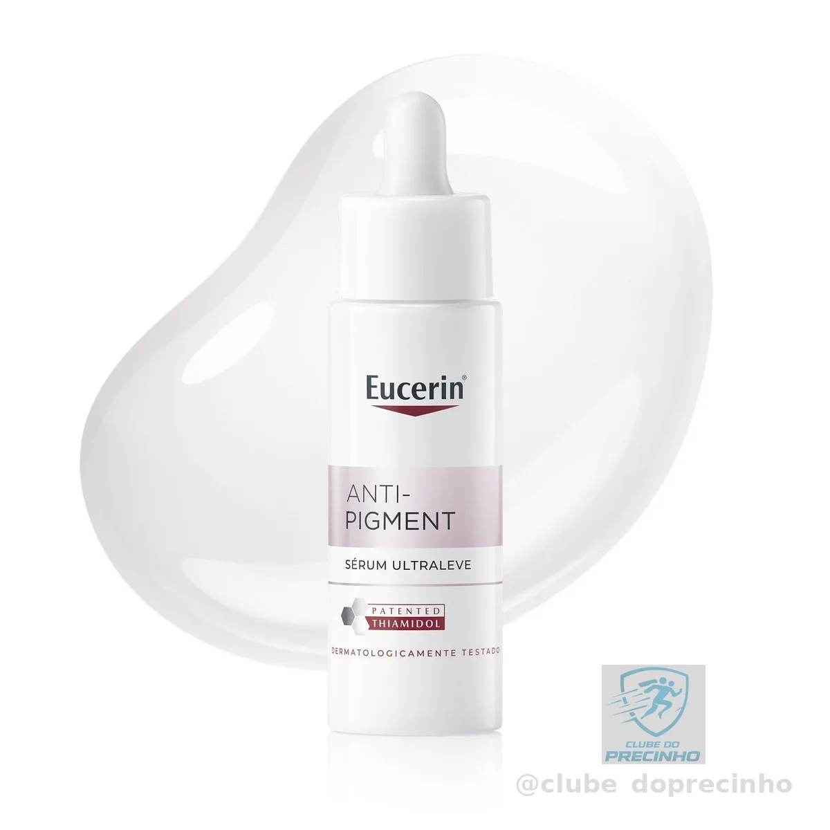 EUCERIN Sérum Facial Ultraleve Antimanchas e Antibrilho 30ml, Anti-Pigment, Clareador, Thiamidol, Peles Oleosas