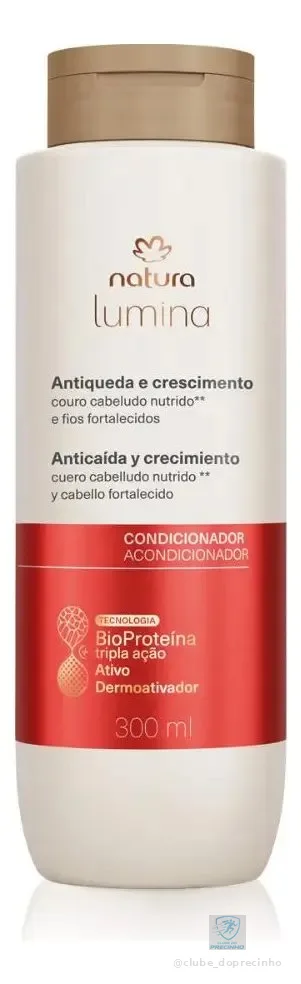 Condicionador Fortificante Antiqueda e Crescimento Lumina 300 ml