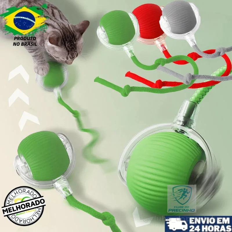 Brinquedo Automático para Gatos,Um Presente de Natal para o Seu Animal de Estimação