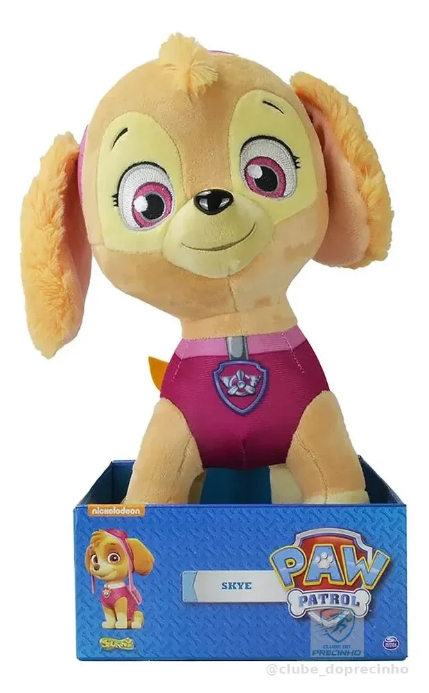 Sunny Boneco Patrulha Canina 1342 Skye Focos