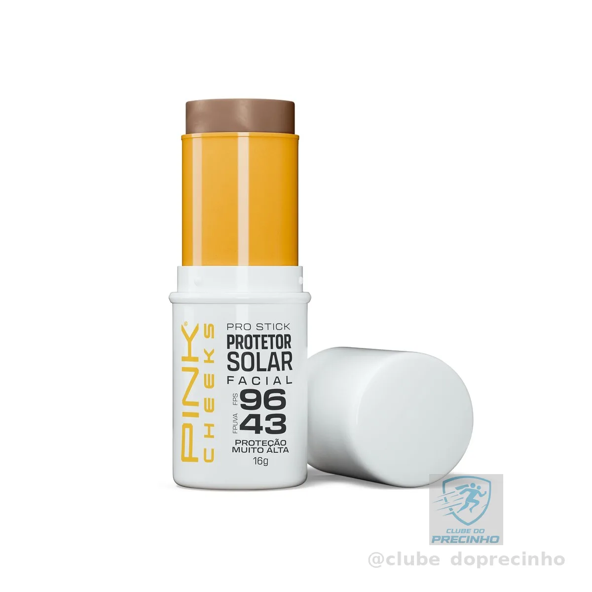 Pro Stick Protetor Solar Facial FPS96 PRO30 14g Pink Cheeks