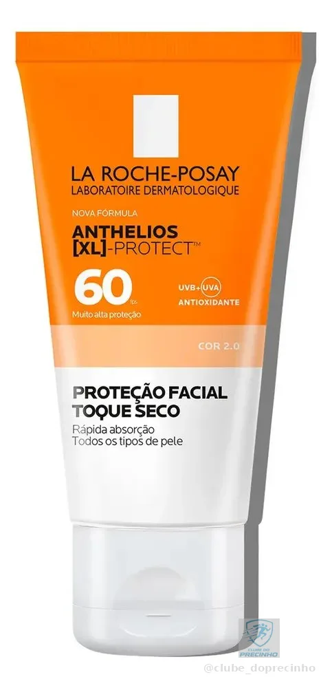 Protetor Solar Anthelios [XL]-PROTECT Cor 2.0 Clara FPS 60 40g La Roche-posay
