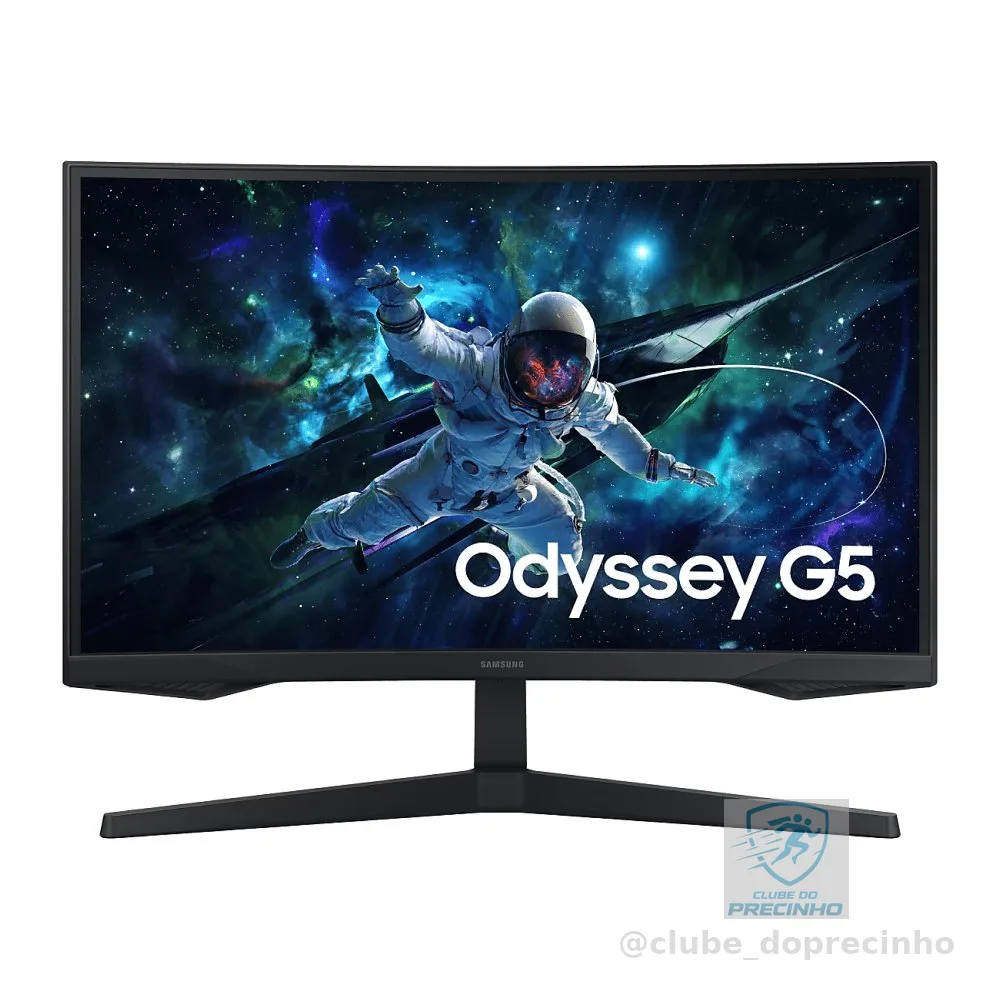 Monitor Curvo Gamer Samsung Odyssey G5 32" QHD 165Hz HDMI
