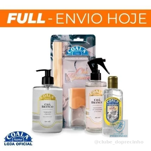 Kit coala Home Chá Branco - 4 Itens