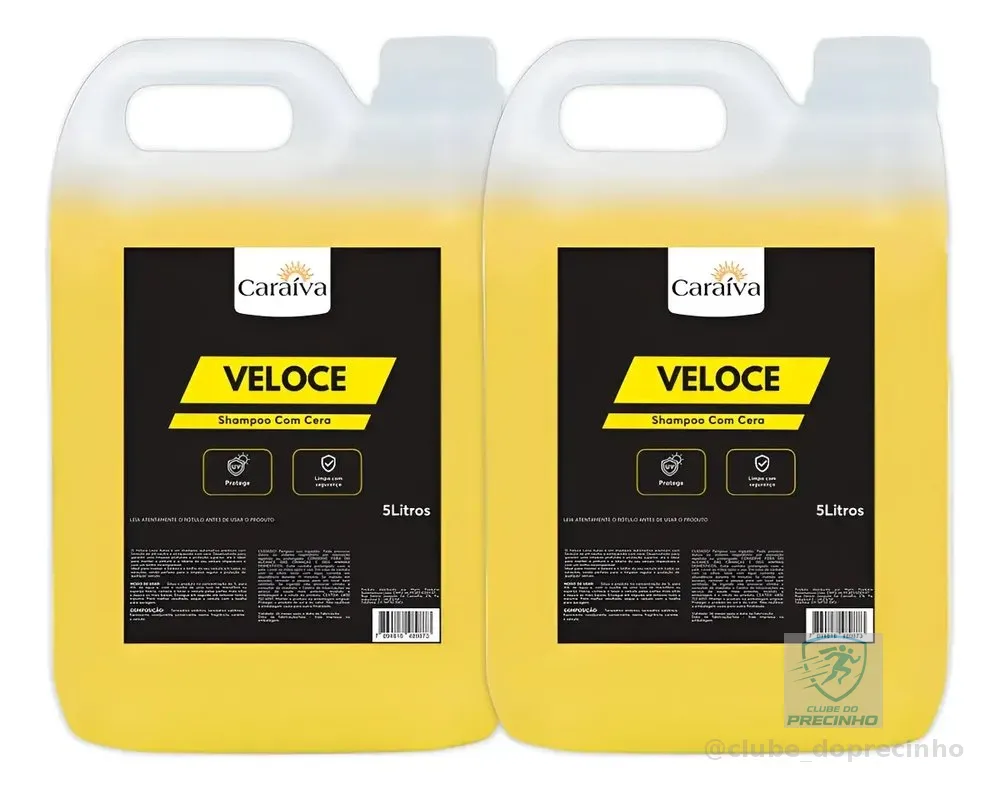 Shampoo Neutro Lava Autos Com Cera Automotivo Concentrado 5l