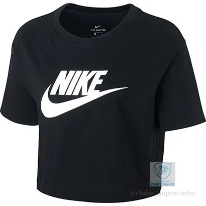 Camiseta Cropped Nike Sportswear Essential CR Feminina