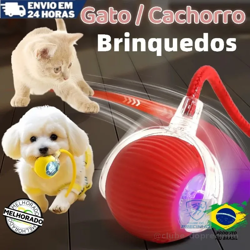 Bola Interativa Automática Para Gatos-Um Presente de Natal para o Seu Animal de Estimação
