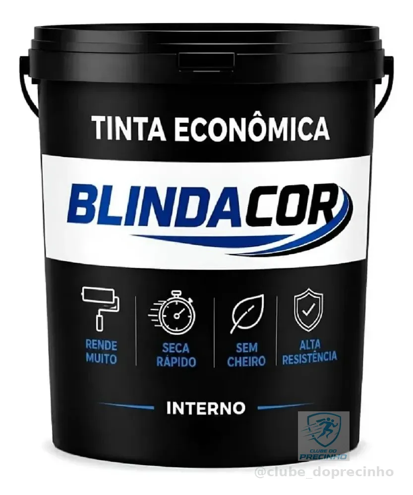 Tinta Parede Acrilica Latex 16kg Econômica Anti Mofo Interno Branco Fosco