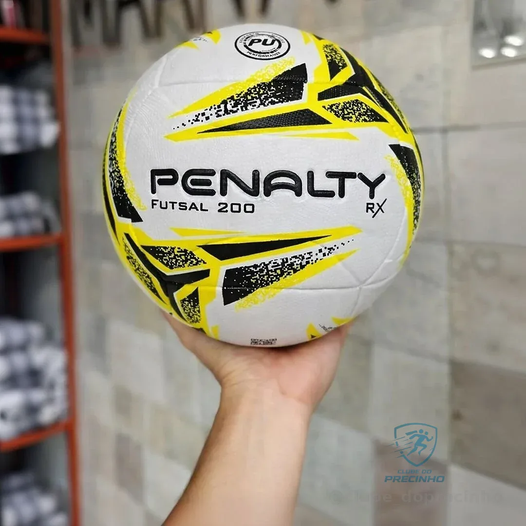 Bola De Futsal Penalty Rx 100 Xxiii Amarela Branca E Preta Amarela/branca/preta