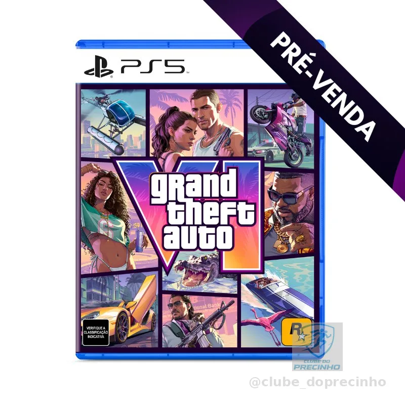 Jogo Grand Theft Auto VI Edição Standard - Playstation 5