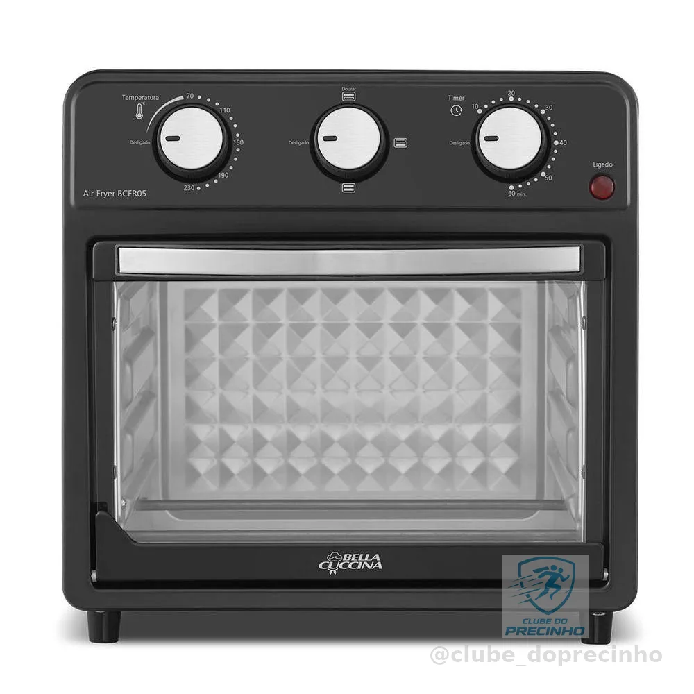 Air Fryer Oven Britânia 12L Bella Cuccina 1500W BCFR05 110V