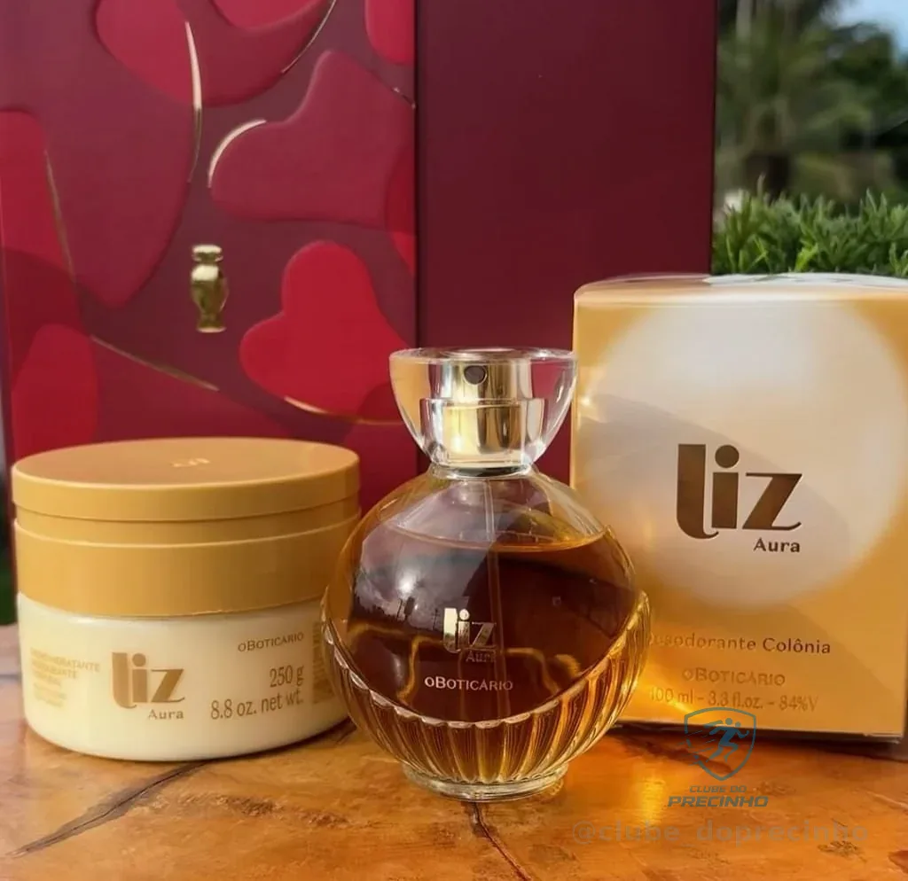 Liz: Colônia 100ml + Creme Corporal 250g