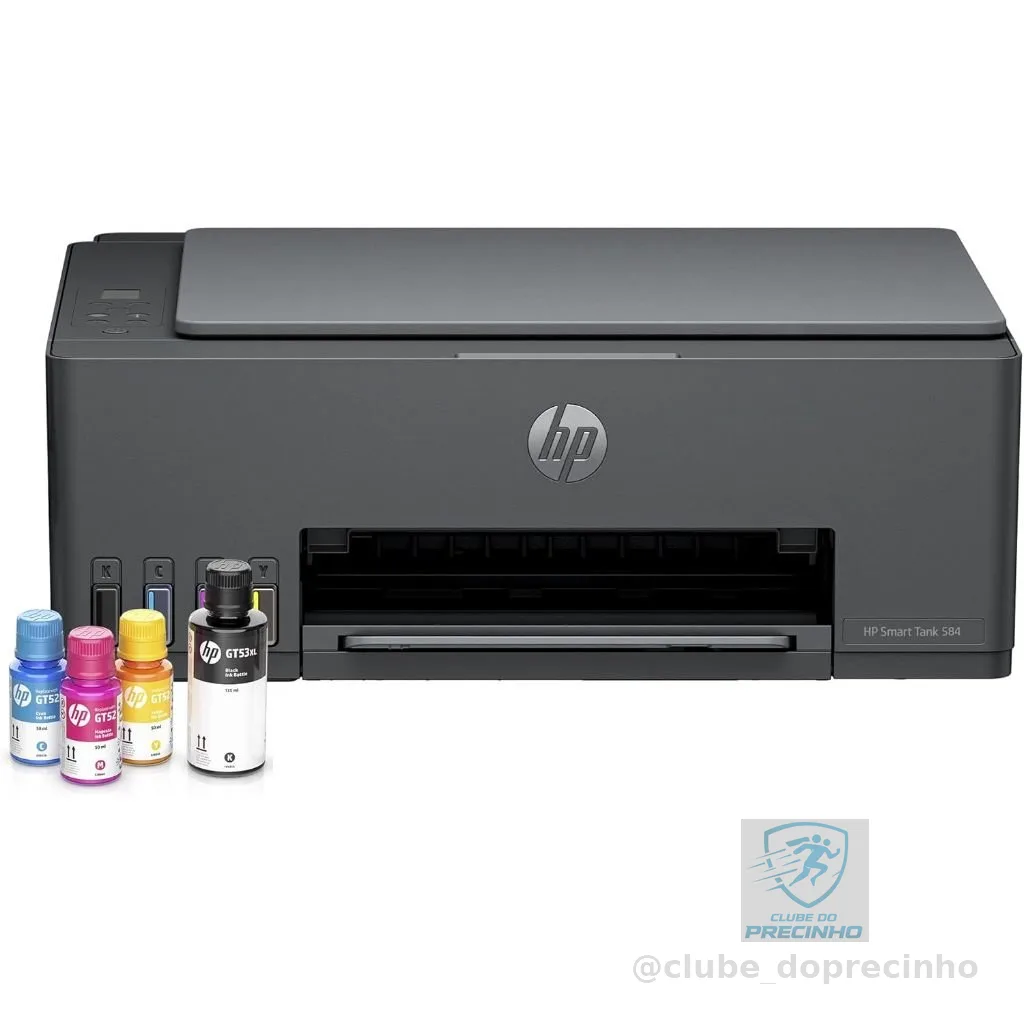 Impressora Multifuncional HP Smart Tank 584