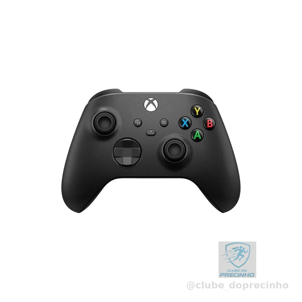 Controle para Xbox Sem Fio Carbon Black