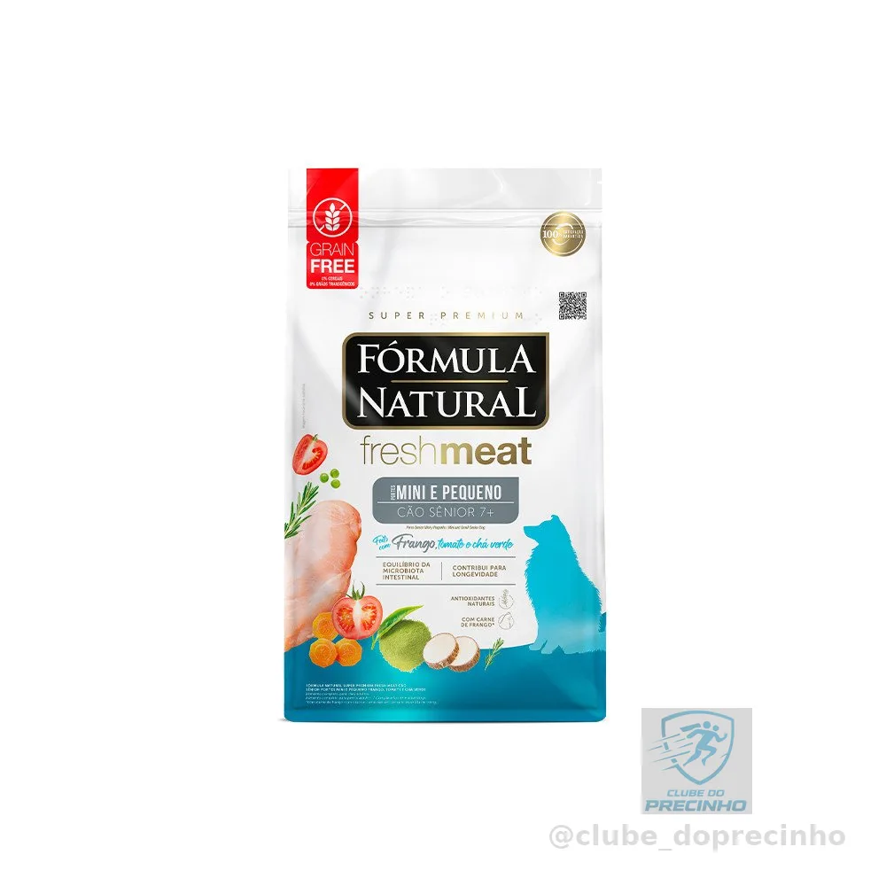 FORMULA NATURAL FRESH MEAT CAO SENIOR MINI E PEQUENOS 10,1KG