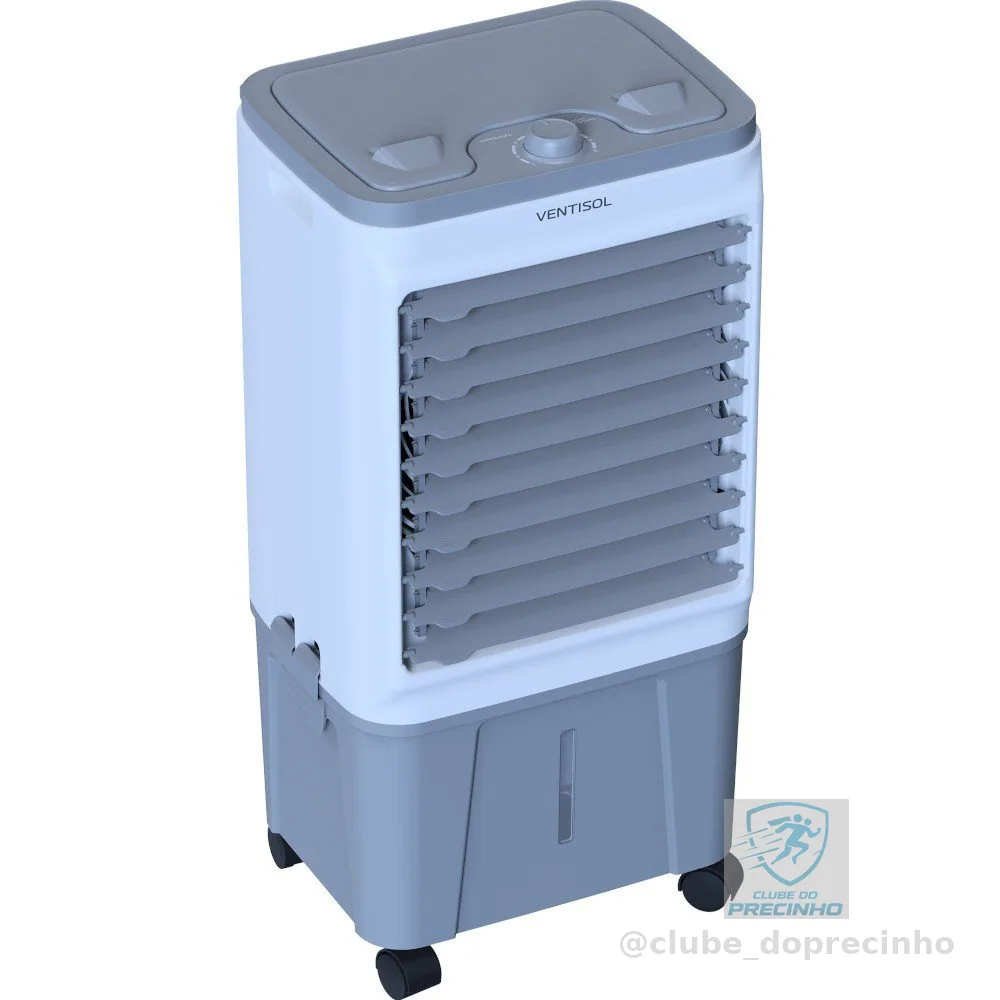 Climatizador de ar evaporativo 5 em 1 portátil 16L 20m² CLIN16 Ventisol