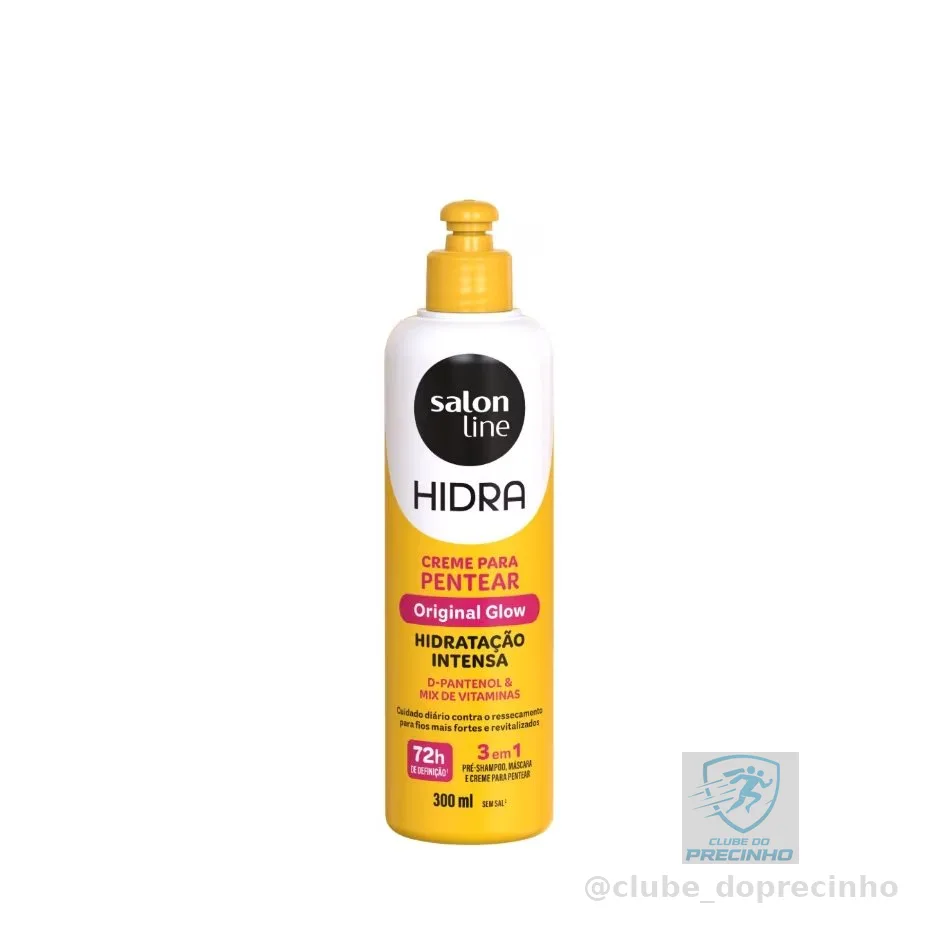 Creme Para Pentear 3 em 1 Hidra D-Pantenol 300ml