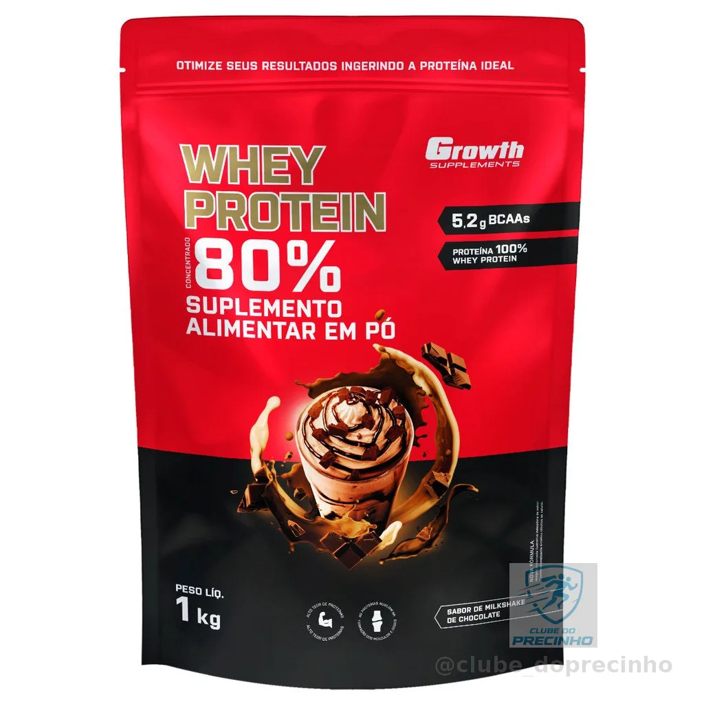 Whey Protein Concentrado Growth Supplements