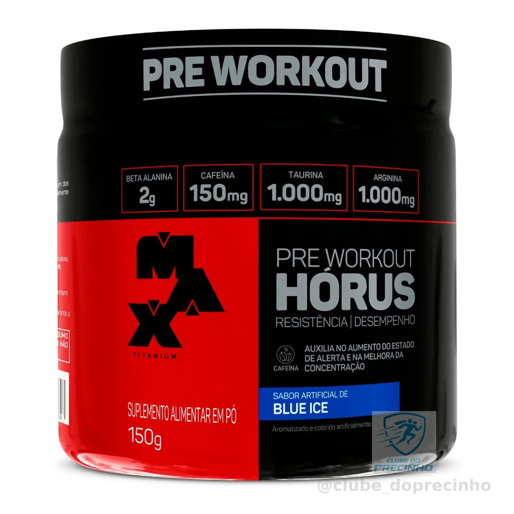 Pré Treino Horus 150g Max Titanium