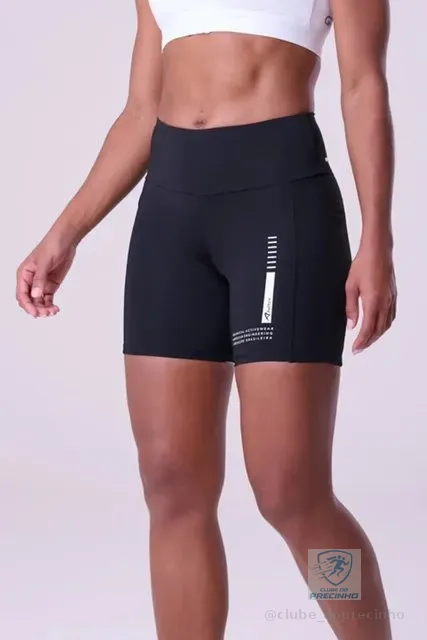 Bermuda Compressão Feminina Authen Corrida 3 Bolsos